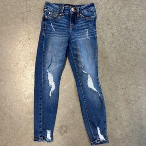 Celebrity Pink Girls distressed jeans